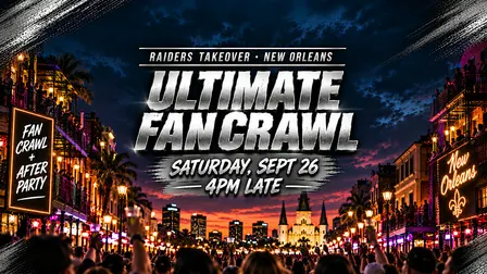 Fan Weekend Takeover: Las Vegas Takes New Orleans Sept 25-27