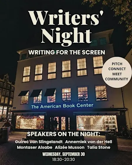 Writers' Night Fall Edition: Writing for the Screen