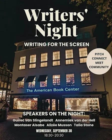 Writers' Night Fall Edition: Writing for the Screen