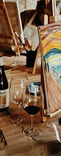 Paint & Sip bei Seventh Studios