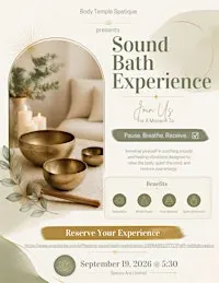 Sound Bath Experience