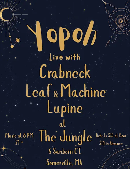 Yopoh | Crabneck | Leaf and Machine | Lupine