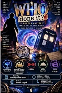 WHO did it? A murder mystery in time & space!