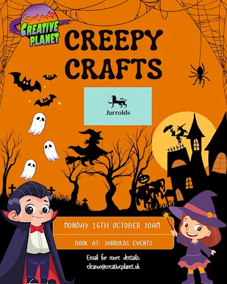 Creepy Crafts at Jarrolds