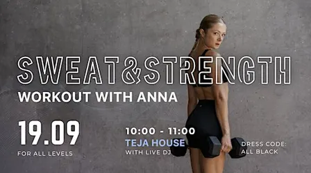 SWEAT&STRENGTH - Workout with Anna