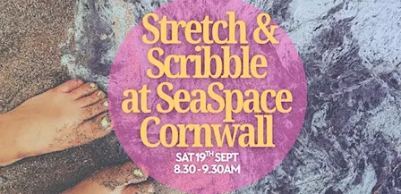 Stretch & Scribble at SeaSpace Cornwall - Morning Yoga & Journalling ✨✍️