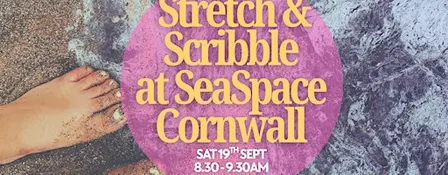 Stretch & Scribble  at SeaSpace  Cornwall - Morning Yoga & Journalling ✨✍️