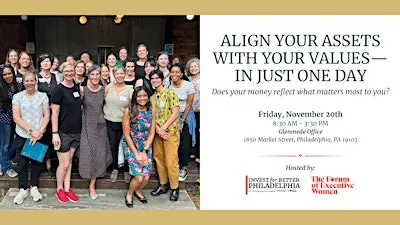 Align Your Assets with Your Values—In Just One Day