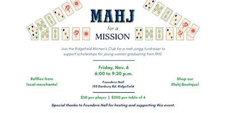 Mahj for a Mission_Ridgefield Women's Club