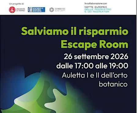 Salviamo il risparmio Escape Room
