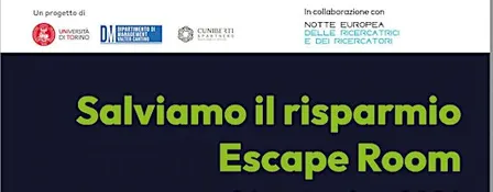 Salviamo il risparmio Escape Room