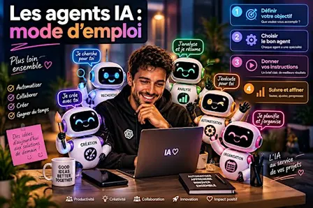 LES CERCLES DE L’IA – Agents IA : mode d’emploi