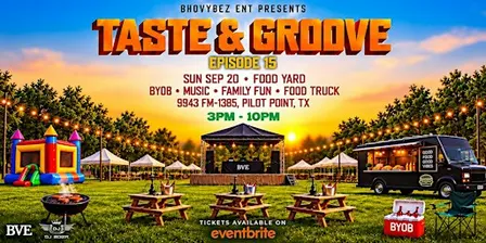 Taste N Groove Ep. 15 - The Ultimate Family Funday Bbq