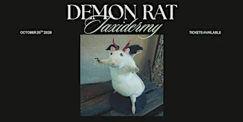 Demon Rat Taxidermy Workshop