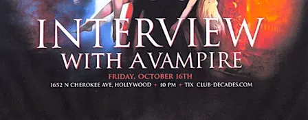 Interview With a Vampire Halloween