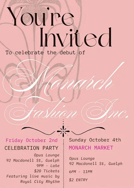 Monarch Fashion Inc. Launch Celebration