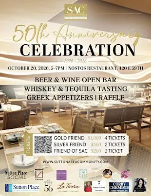 ANNUAL FALL SOCIAL GALA 50TH ANNIVERSARY OF SUTTON AREA COMMUNITY
