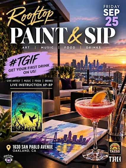 Rooftop Paint & Sip @ TORCH