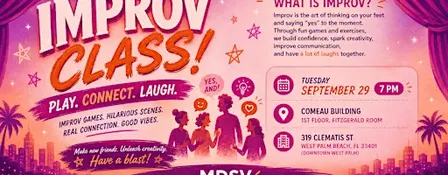 Improv Workshop - All Levels - West Palm Beach - Sept 29