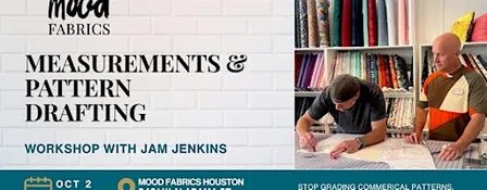 Measurements & Pattern Drafting Course with Jam Jenkins