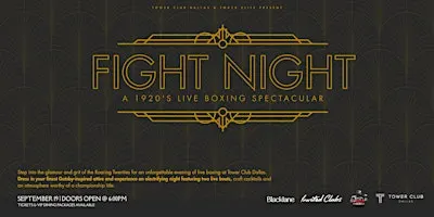 FIGHT NIGHT | Tower Club Dallas
