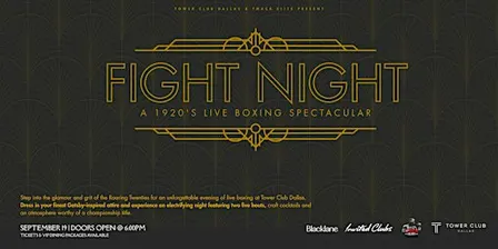 FIGHT NIGHT | Tower Club Dallas