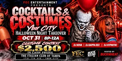 Cocktails and Costumes YBOR CITY TAKEOVER