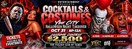 Cocktails and Costumes YBOR CITY TAKEOVER