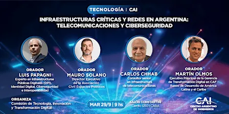 Infraestructuras críticas y redes en Argentina
