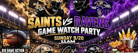 SAINTS RAVENS After Party WESTBANK SUNDAYS ♍ Virgo Birthday Day Social