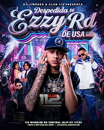 EZZY RD LIVE EN CLUB 112 HOSTED BY DJ JIMENEZ & CLUB 112