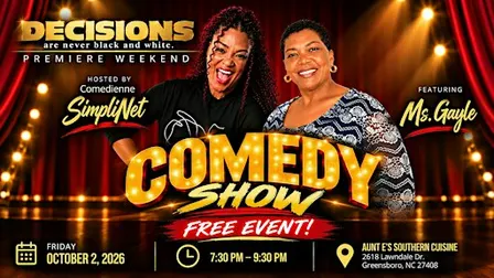 Comedy Show - Decisions are Never Black and White Season 2 Premiere Weekend