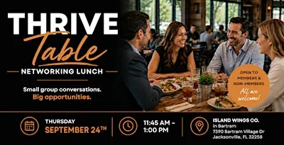 THRIVE Table | Networking Lunch