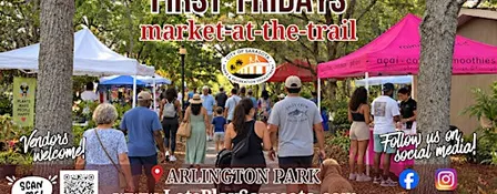 FIRST FRIDAYS market-at-the-trail at Arlington Park