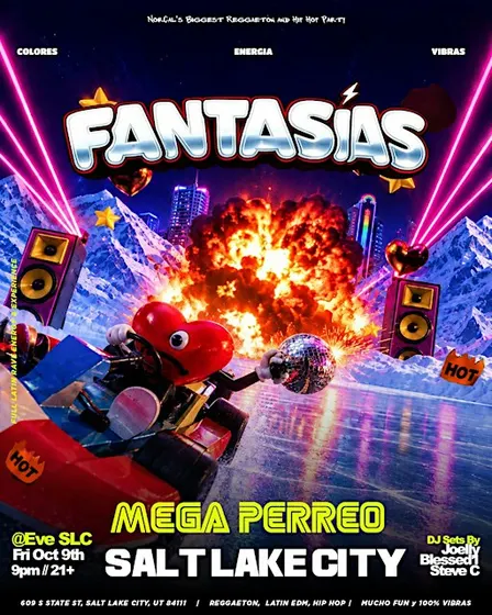 Fantasías: Mega Perreo - Latin Rave, Salt Lake City
