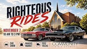 Righteous Rides Car Show & Maker's Market
