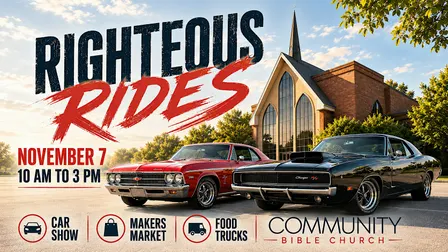 Righteous Rides Car Show & Maker's Market