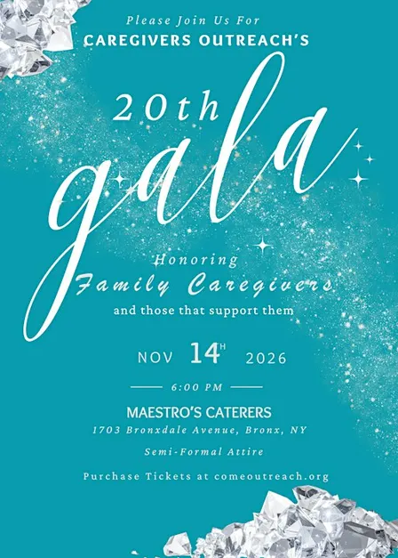 Caregivers Outreach 20th Anniversary Gala