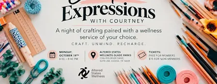 Creative Expressions: A Night of Crafting + Wellness