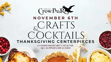 Crafts & Cocktails: Thanksgiving Centerpiece