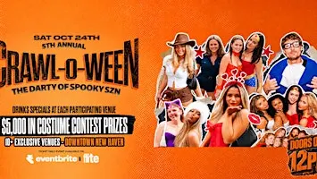 CRAWL-O-WEEN '26: Connecticut's #1 Halloween Bar Crawl