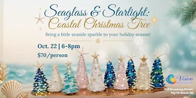 Sea Glass & Starlight: Coastal Christmas Tree Workshop