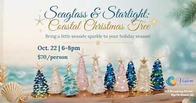 Sea Glass & Starlight: Coastal Christmas Tree Workshop