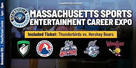 Massachusetts Sports & Ent. Career Expo (Presented by TeamWork Online)