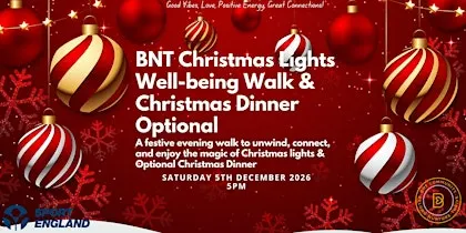 Christmas  Wellbeing Walk-CHRISTMAS LIGHTS + OPTIONAL CHRISTMAS MEAL