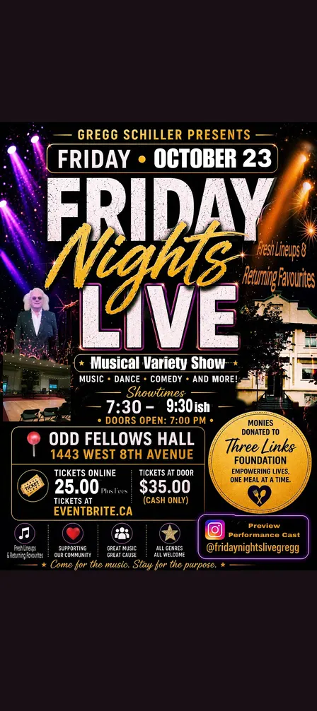 FRIDAY NIGHTS LIVE