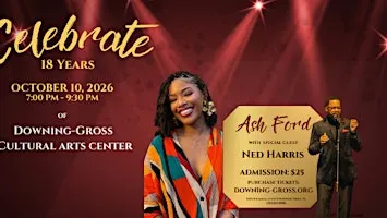 18th Anniversary Concert featuring Ash Ford and Ned Harris