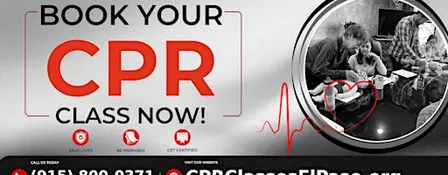 Red Cross BLS CPR and AED Class in El Paso