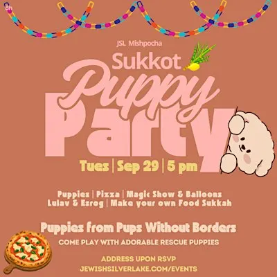 Kids Sukkot Puppy Party!