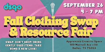 Fall Clothing Swap & Resource Fair